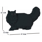 Jekca - Persian Cat 02S-M04 - Lego - Scultura - Costruzione - 4D - Animali di Mattoncini - Toys