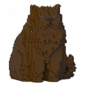 Jekca - Persian Cat 01S-M05 - Lego - Sculpture - Construction - 4D - Brick Animals - Toys