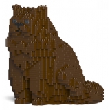 Jekca - Persian Cat 01S-M05 - Lego - Sculpture - Construction - 4D - Brick Animals - Toys