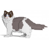 Jekca - Ragdoll Cat 02S-M01 - Lego - Scultura - Costruzione - 4D - Animali di Mattoncini - Toys