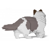 Jekca - Ragdoll Cat 02S-M01 - Lego - Sculpture - Construction - 4D - Brick Animals - Toys