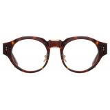 Linda Farrow - Leon Angular Optical Glasses in Tortoiseshell - LFL1324C2OPT - Linda Farrow Eyewear