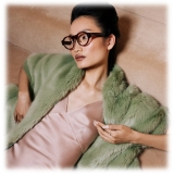 Linda Farrow - Occhiali da Vista Angolare Leon in Tartaruga - LFL1324C2OPT - Linda Farrow Eyewear