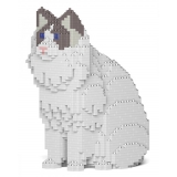 Jekca - Ragdoll Cat 01S-M02 - Lego - Sculpture - Construction - 4D - Brick Animals - Toys