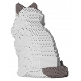 Jekca - Ragdoll Cat 01S-M02 - Lego - Sculpture - Construction - 4D - Brick Animals - Toys