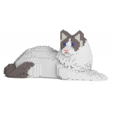 Jekca - Ragdoll Cat 02S-M02 - Lego - Sculpture - Construction - 4D - Brick Animals - Toys