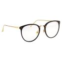 Linda Farrow - Calthorpe Oval Optical Glasses in Black (C1) - LFLC251C1OPT - Linda Farrow Eyewear