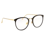 Linda Farrow - Calthorpe Oval Optical Glasses in Black (C1) - LFLC251C1OPT - Linda Farrow Eyewear