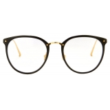 Linda Farrow - Calthorpe Oval Optical Glasses in Black (C1) - LFLC251C1OPT - Linda Farrow Eyewear