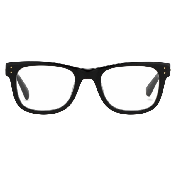 Linda Farrow - 357 D-Frame Optical Glasses in Black - LFL357C1OPT - Linda Farrow Eyewear