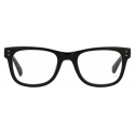 Linda Farrow - 357 D-Frame Optical Glasses in Black - LFL357C1OPT - Linda Farrow Eyewear