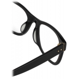 Linda Farrow - 357 D-Frame Optical Glasses in Black - LFL357C1OPT - Linda Farrow Eyewear