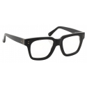 Linda Farrow - The Max D-Frame Optical Glasses in Black - LFLC71C1OPT - Linda Farrow Eyewear