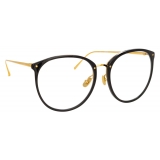 Linda Farrow - Kings Oversized Optical Glasses in Black - LFLC747C7OPT - Linda Farrow Eyewear