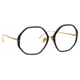 Linda Farrow - Alona Oversized Optical Glasses in Black - LFL901C10OPT - Linda Farrow Eyewear