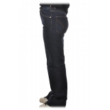 Dondup - High Waist Jeans with Wide Leg - Blue - Trousers - Luxury Exclusive Collection