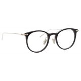 Linda Farrow - Linear Childs A D-Frame Optical Glasses in Black - LF03AC2OPT - Linda Farrow Eyewear