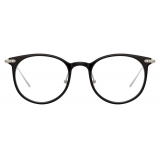 Linda Farrow - Linear Childs A D-Frame Optical Glasses in Black - LF03AC2OPT - Linda Farrow Eyewear