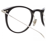 Linda Farrow - Linear Childs A D-Frame Optical Glasses in Black - LF03AC2OPT - Linda Farrow Eyewear