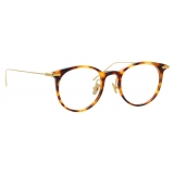 Linda Farrow - Linear Childs A D-Frame Optical Glasses in Tortoiseshell - LF03AC9OPT - Linda Farrow Eyewear