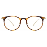 Linda Farrow - Linear Childs A D-Frame Optical Glasses in Tortoiseshell - LF03AC9OPT - Linda Farrow Eyewear