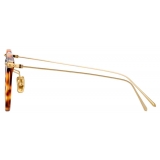 Linda Farrow - Linear Childs A D-Frame Optical Glasses in Tortoiseshell - LF03AC9OPT - Linda Farrow Eyewear