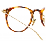 Linda Farrow - Linear Childs A D-Frame Optical Glasses in Tortoiseshell - LF03AC9OPT - Linda Farrow Eyewear