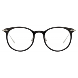 Linda Farrow - Linear Childs D-Frame Optical Glasses in Black - LF03C2OPT - Linda Farrow Eyewear