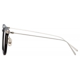 Linda Farrow - Linear Childs D-Frame Optical Glasses in Black - LF03C2OPT - Linda Farrow Eyewear