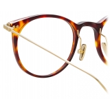 Linda Farrow - Linear Childs D-Frame Optical Glasses in Dark Tortoishell - LF03C3OPT - Linda Farrow Eyewear