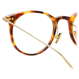 Linda Farrow - Linear Childs D-Frame Optical Glasses in Tortoiseshell - LF03C9OPT - Linda Farrow Eyewear