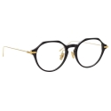 Linda Farrow - Linear Wren Angular Optical Glasses in Black - LF05C1OPT - Linda Farrow Eyewear