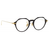 Linda Farrow - Linear Wren Angular Optical Glasses in Black - LF05C1OPT - Linda Farrow Eyewear