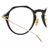 Linda Farrow - Linear Wren Angular Optical Glasses in Black - LF05C1OPT - Linda Farrow Eyewear