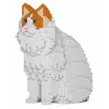 Jekca - Ragdoll Cat 01S-M04 - Lego - Sculpture - Construction - 4D - Brick Animals - Toys