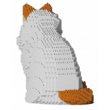 Jekca - Ragdoll Cat 01S-M04 - Lego - Sculpture - Construction - 4D - Brick Animals - Toys