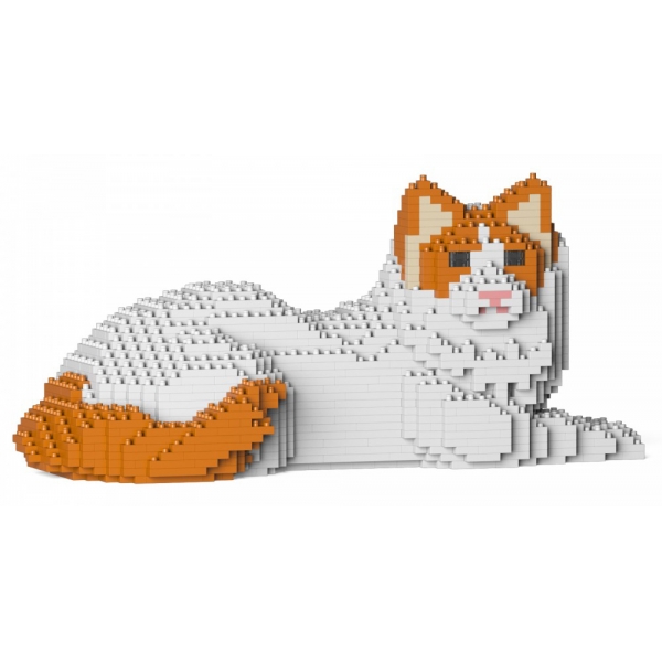 Jekca - Ragdoll Cat 03S-M04 - Lego - Sculpture - Construction - 4D - Brick Animals - Toys