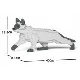 Jekca - Siamese Cat 03S-M02 - Lego - Scultura - Costruzione - 4D - Animali di Mattoncini - Toys