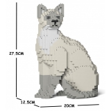 Jekca - Tonkinese Cat 01S-M02 - Lego - Scultura - Costruzione - 4D - Animali di Mattoncini - Toys