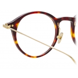 Linda Farrow - Linear Arris Oval Optical Glasses in Tortoiseshell - LF06C3OPT - Linda Farrow Eyewear