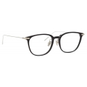 Linda Farrow - Occhiali da Vista Linear Wright A Rettangolare in Nero - LF07AC2OPT - Linda Farrow Eyewear