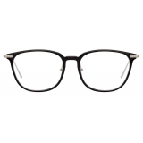 Linda Farrow - Linear Wright A Rectangular Optical Glasses in Black - LF07AC2OPT - Linda Farrow Eyewear