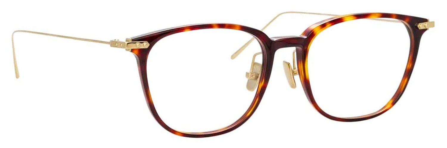 Men's Gray Oval Optical Frame in Black (Asian Fit) – LINDA FARROW (U.S.)