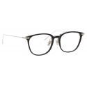 Linda Farrow - Linear Wright Rectangular Optical Glasses in Black - LF07C2OPT - Linda Farrow Eyewear