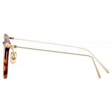 Linda Farrow - Linear Wright Rectangular Optical Glasses in Tortoiseshell - LF07C3OPT - Linda Farrow Eyewear