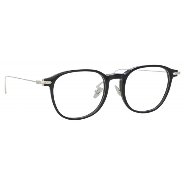 Linda Farrow - Linear Meier A D-Frame Optical Glasses in Black - LF16AC2OPT - Linda Farrow Eyewear