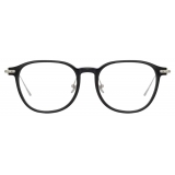 Linda Farrow - Linear Meier A D-Frame Optical Glasses in Black - LF16AC2OPT - Linda Farrow Eyewear