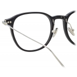 Linda Farrow - Linear Meier A D-Frame Optical Glasses in Black - LF16AC2OPT - Linda Farrow Eyewear