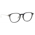 Linda Farrow - Linear Meier D-Frame Optical Glasses in Black - LF16C2OPT - Linda Farrow Eyewear