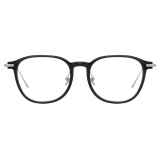 Linda Farrow - Linear Meier D-Frame Optical Glasses in Black - LF16C2OPT - Linda Farrow Eyewear